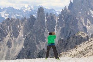 At Tre Cime di Lavaredo 